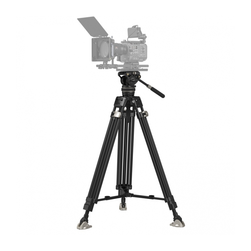SmallRig 3989 штатив AD-100 с видеоголовой/карбоновый с клипсами Heavy-Duty Carbon Fiber Tripod Kit