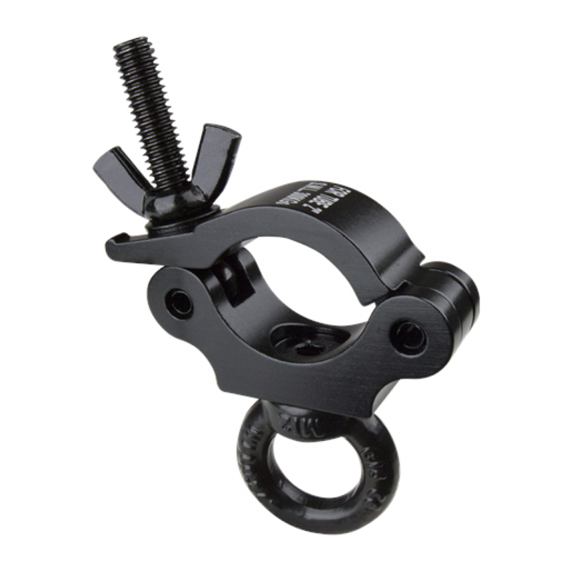 KUPO KCP-823B Slim Type Coupler w/Eye Ring, black Хомут узкий (с кольцом)