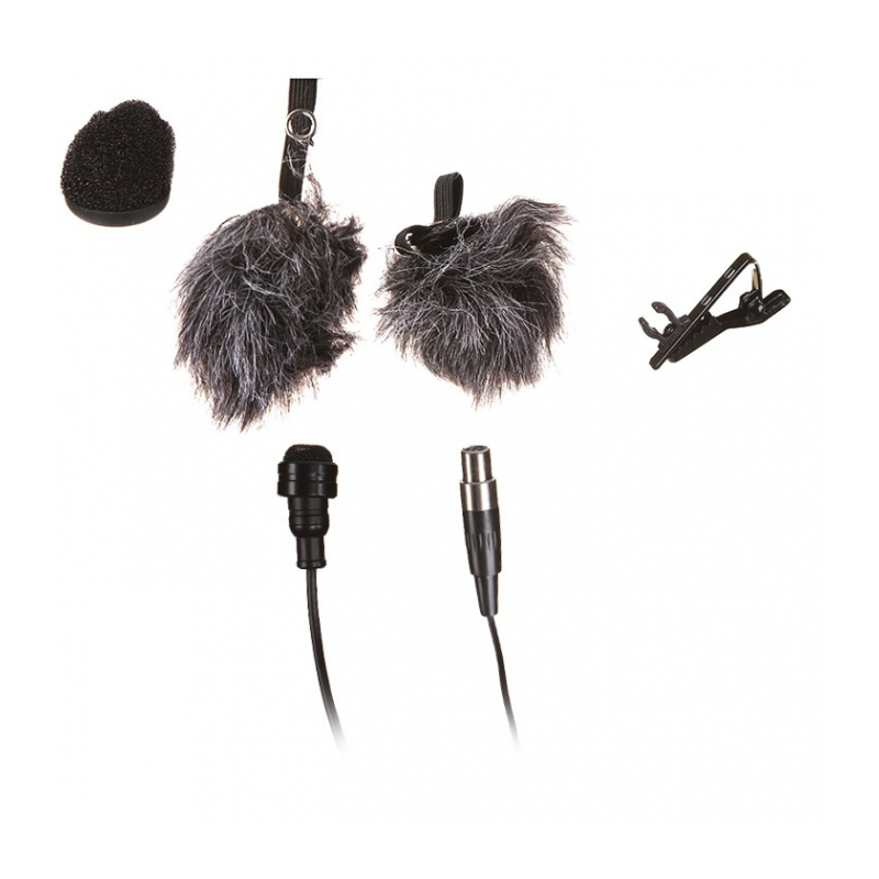 Saramonic DK5F Нагрудный влагозащитный микрофон c разъемом TA3F mini XLR 3-PIN для AKG, Samson