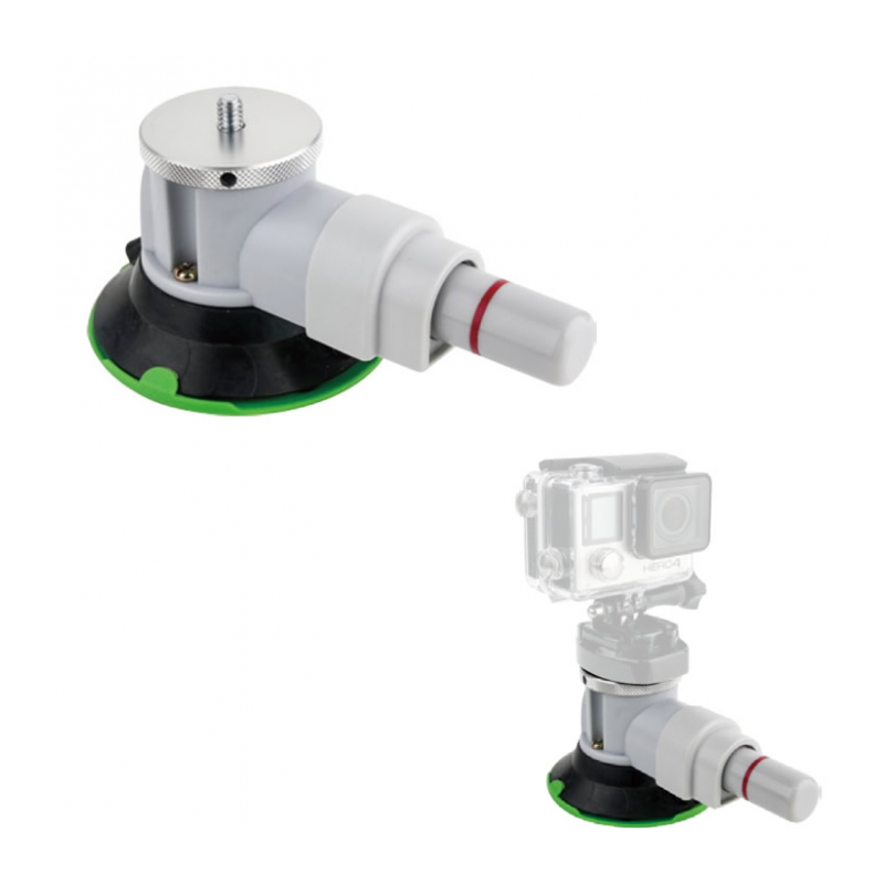 KUPO KSC-14 3" Pumping Suction cup w/1/4" thread Вакуумный держатель c площадкой и винтом