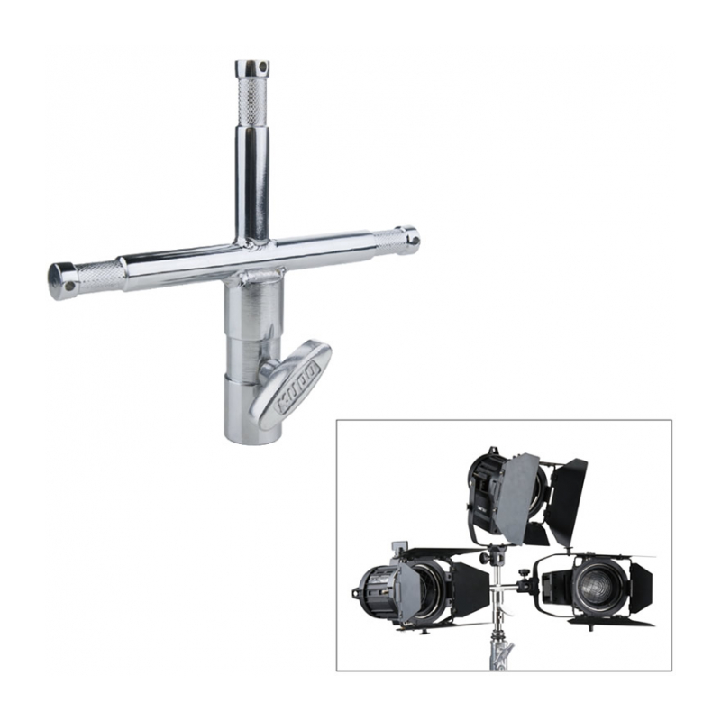 Адаптер-тройник KUPO KS-148 3 way 5/8" Baby pin adapter