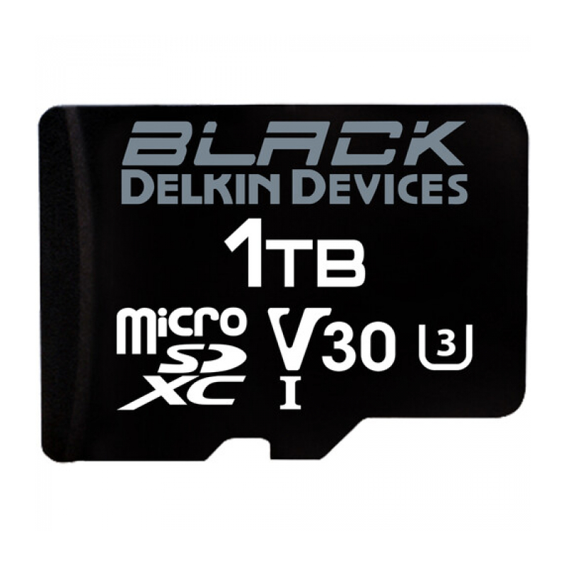 Карта памяти Delkin Devices Black Rugged microSDXC 1TB UHS-I V30 R/W 90/90MB/s [DMSDBK1TB]