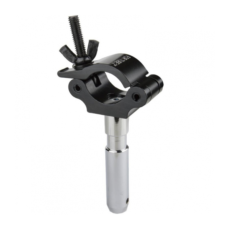 KUPO KCP-834B Half Coupler w/28 mm Spigot, black Хомут (штифт 9/8")