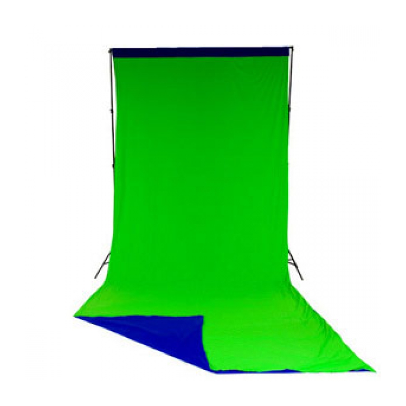 Lastolite LC5887 фотофон тканевый хромакей синий и зеленый 3х7