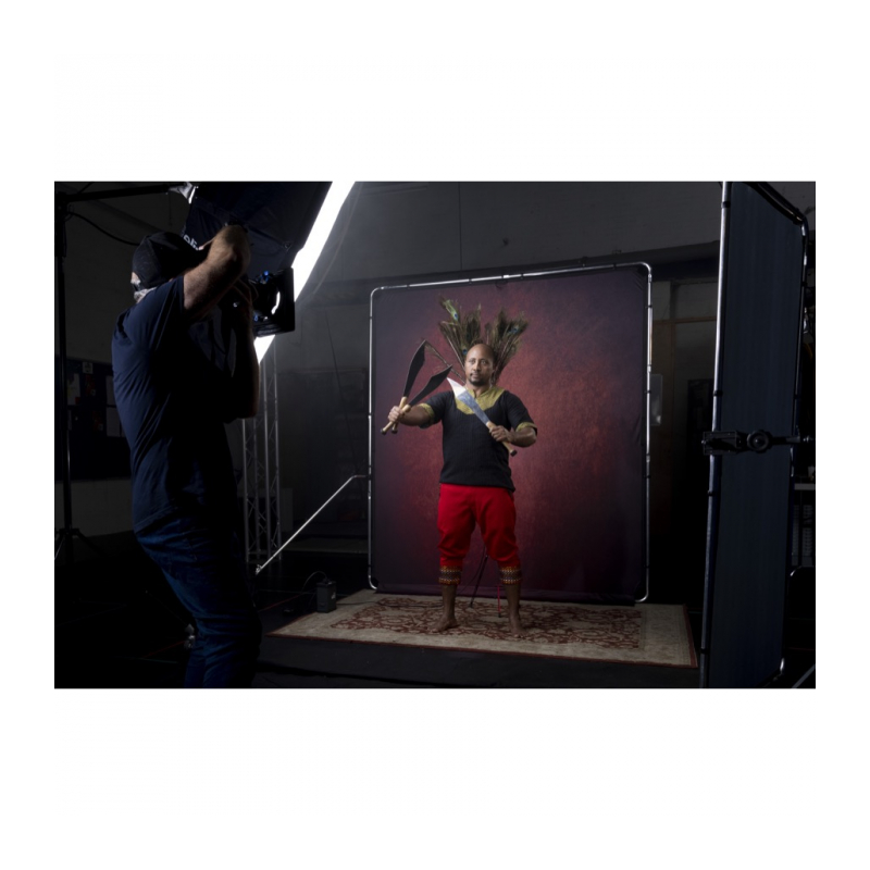 Lastolite LB7940 EzyFrame Vintage Background Crimson Фон складной 2 x 2,3м