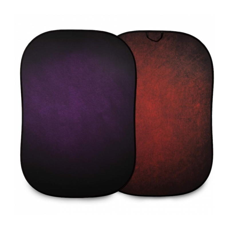 Lastolite LB5722 Vintage Collapsible Aubergine/Crimson (Баклажан/Малина) фон складной двусторонний 1,5х2,1м