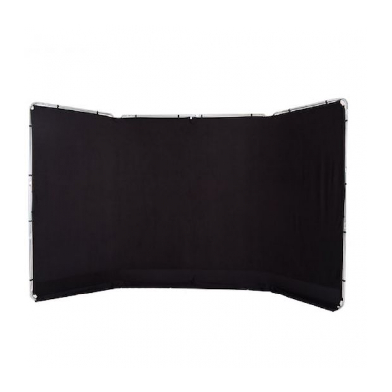Фон панорамный Lastolite LB7621 Panoramic Background + рама и чехол 4м Black
